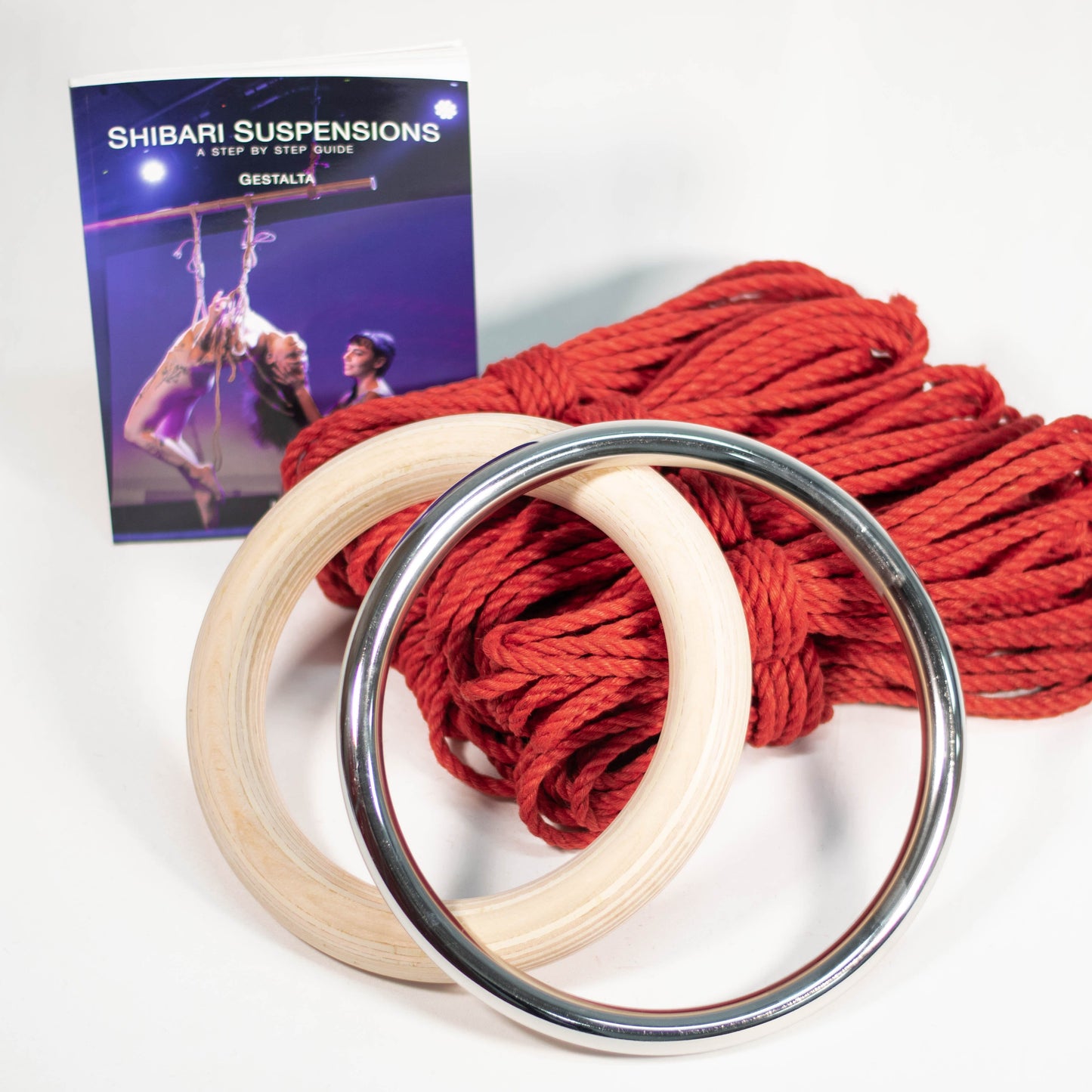 Air Time Shibari Kit Shibari Rope Kit Anatomie Red Metal 