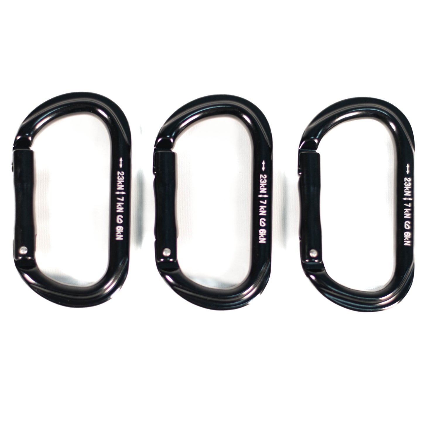 Carabiners Carabiners 3 carabiners Etched 