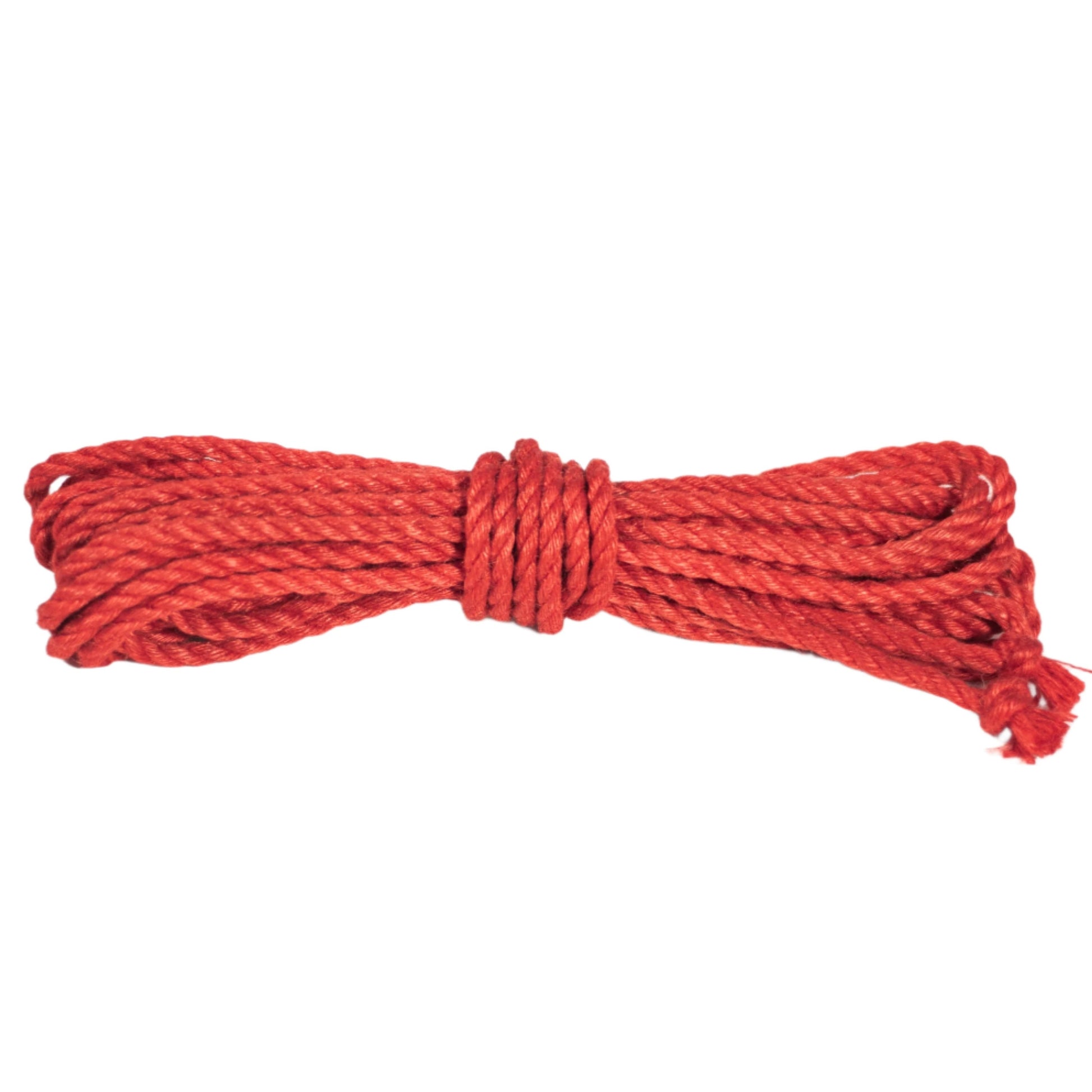 Treated Rope - 6mm Anatomie Red Jute Rope Shibari Rope 