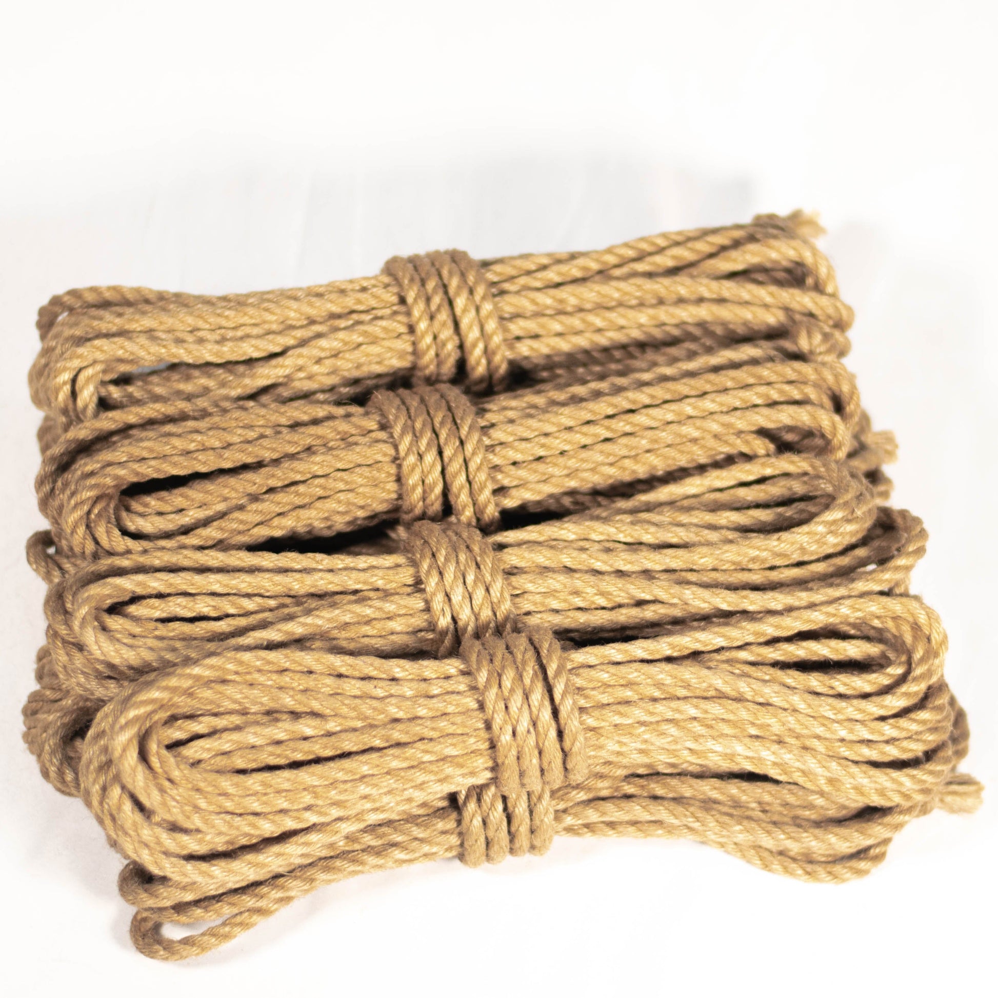 Treated Rope - 6mm Jute Rope Shibari Rope Bundle of 8 